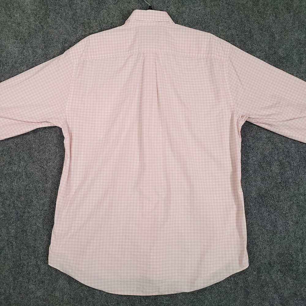 Vineyard Vines Performance Murray‎ Shirt Mens Large Pink Gingham Nylon Classic - Picture 5 of 9